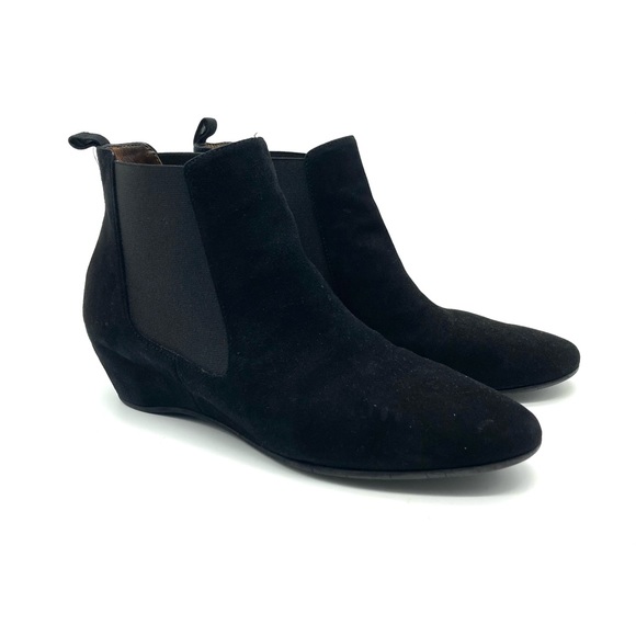 Aquatalia Veronica Chelsea Waterproof Wedge Boots - Picture 2 of 13